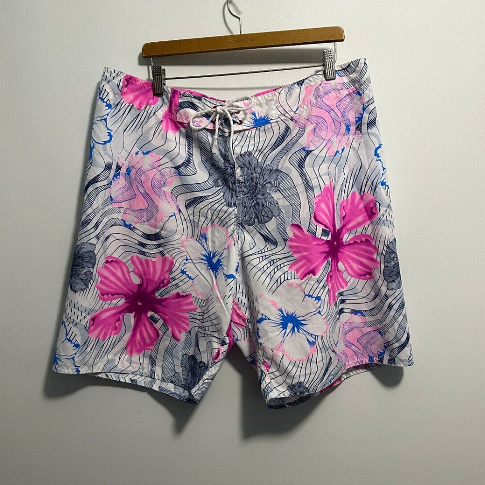 Sundrenched Floral‎ Board Trunks Sz 40